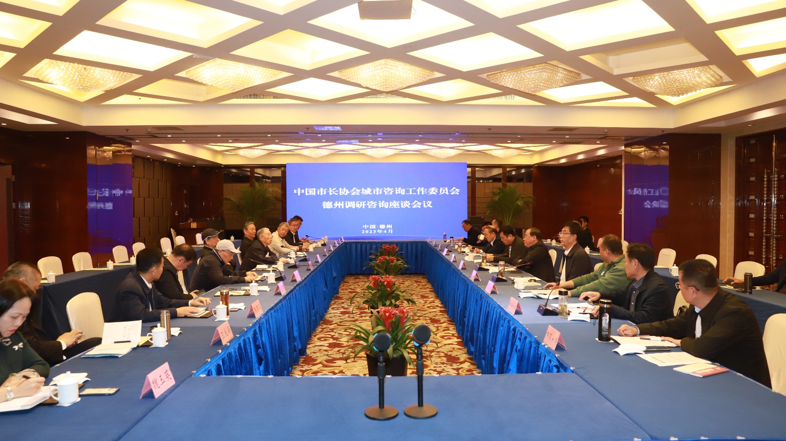 ?中国市长协会城市咨询工作委员会一行为德州市发展“把脉问诊，建言献策”